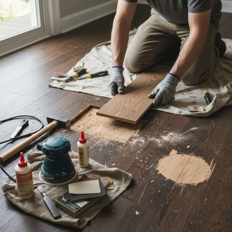 Wood Floor Repair Service