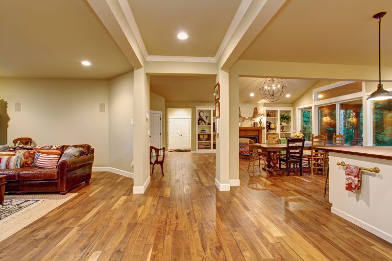 Hardwood Flooring in Dining Area